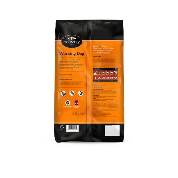 Country Value Adult Working Dog Chicken 12.5kg