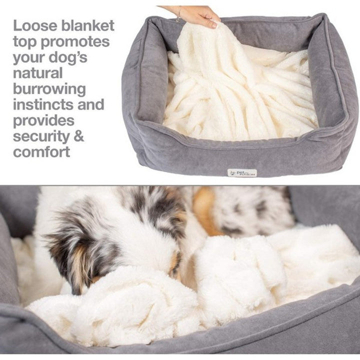 PetFusion Cuddler Dog Bed 25"