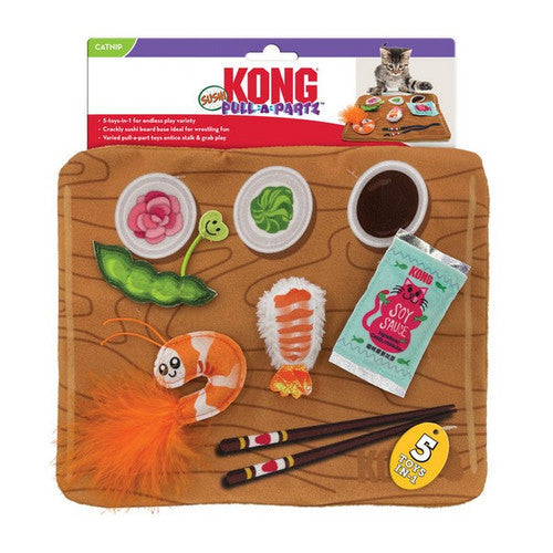 KONG Pull-A-Partz Sushi