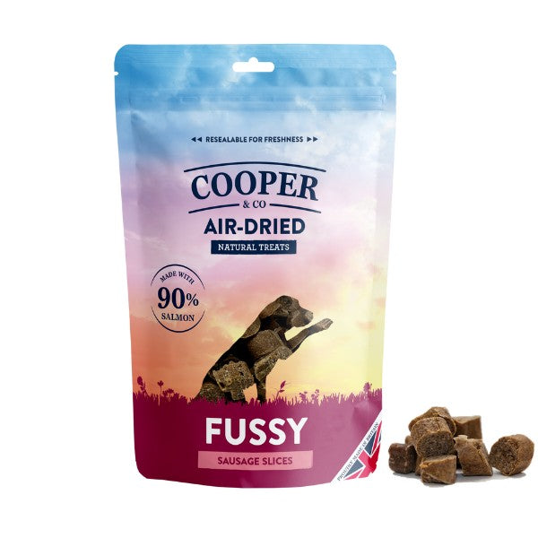Cooper &amp; Co Air Dried Treats Fussy Salmon 100g