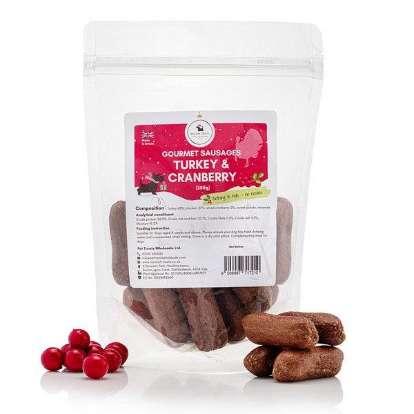 Pet Treats Wholesale Gourmet Duck & Orange Sausage 250g