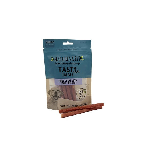 Natures Deli Duck with Sweet Potato Sticks 100g Case of 10