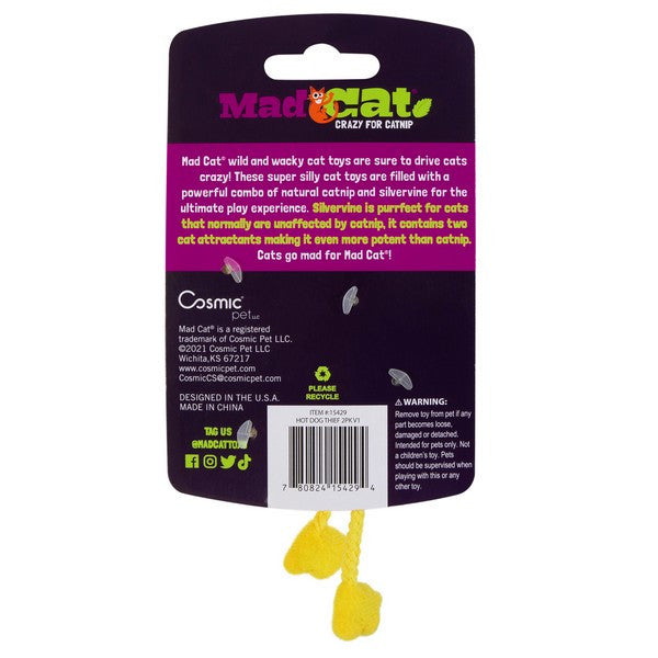 Mad Cat Hotdog Thief 2 Pack Toy