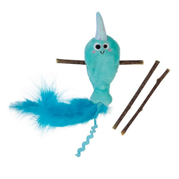 Mad Cat Narwhal Silverline Stick Toy