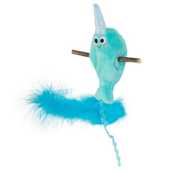 Mad Cat Narwhal Silverline Stick Toy
