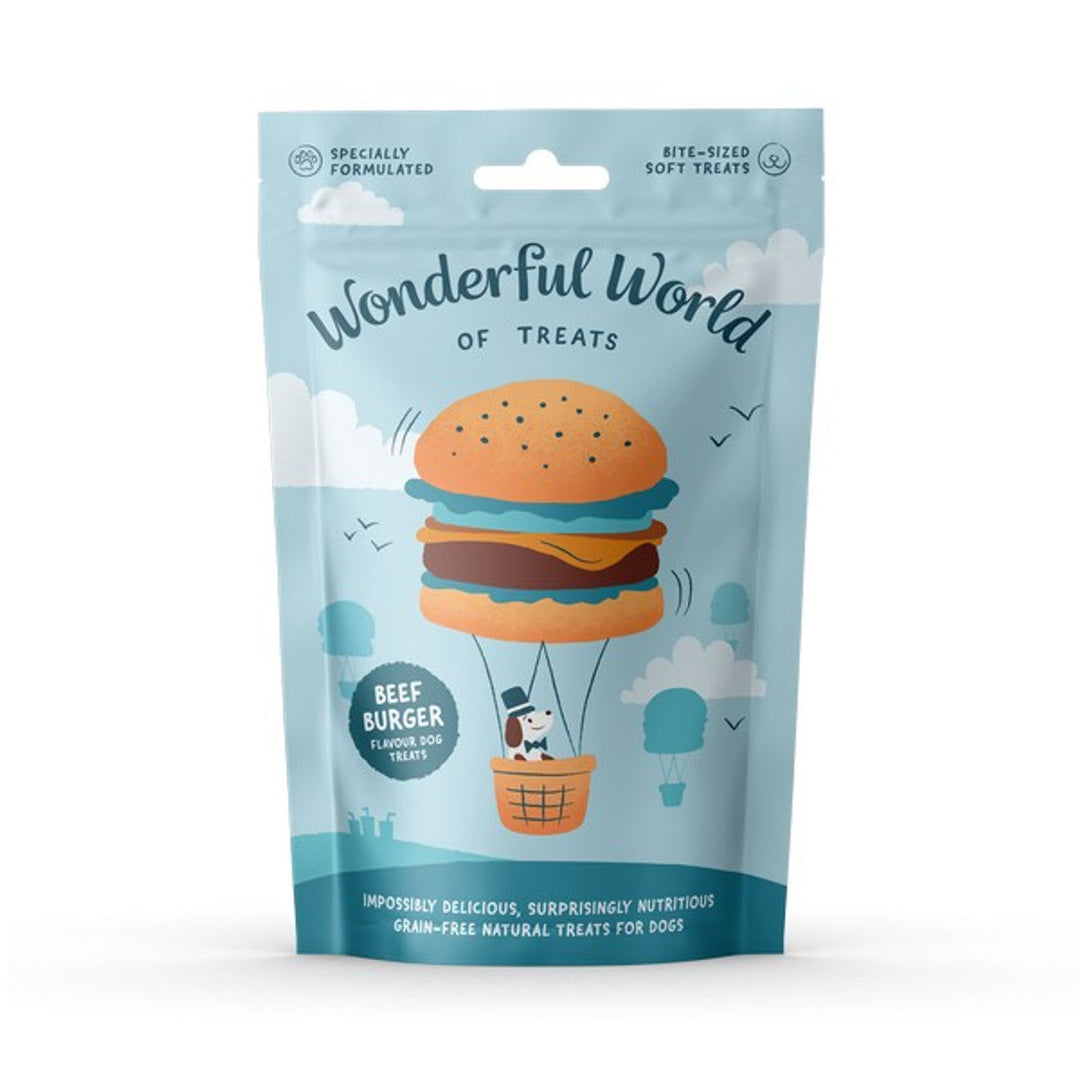 Wonderful World Of Treats Beef Burgers 50G