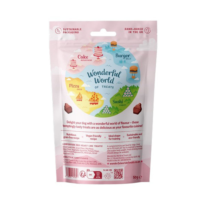 Wonderful World Of Treats Red Velvet Cake 50G