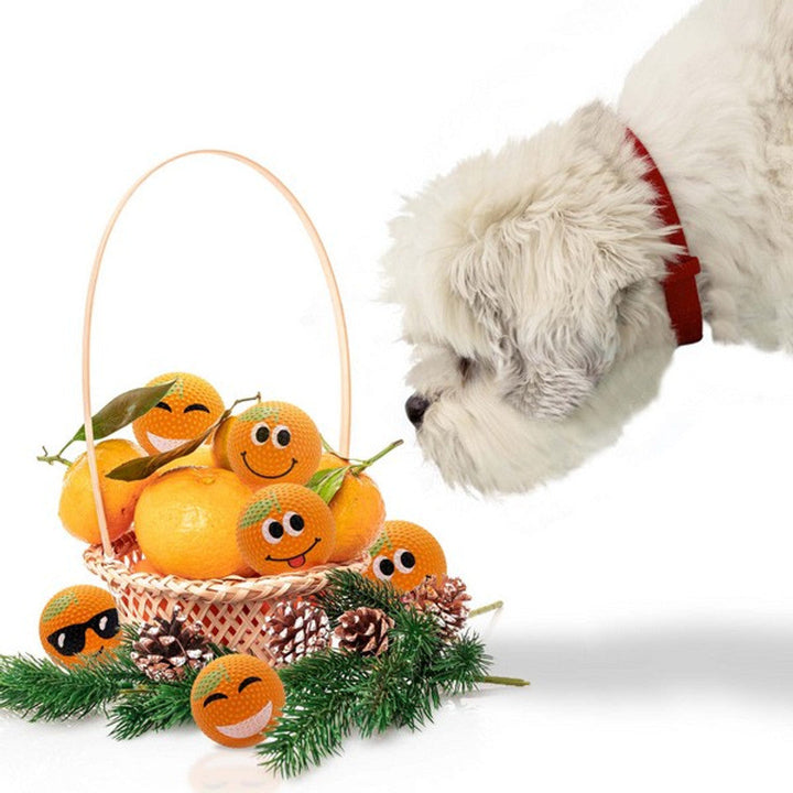 Sportspet High Bounce Dimple Scented Mandarins 6 pack
