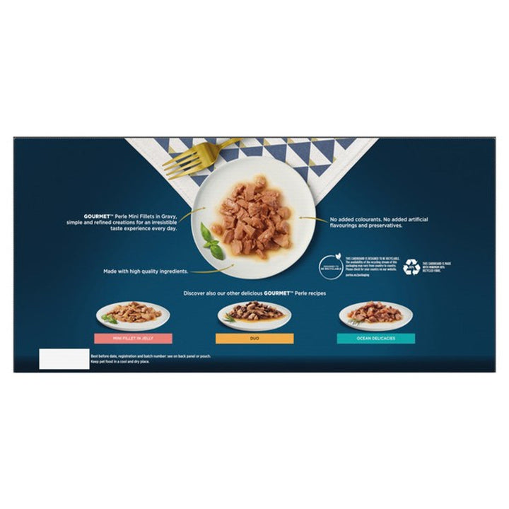 Gourmet Perle 7+ Senior Cat Chef's Collection  60 X 85G