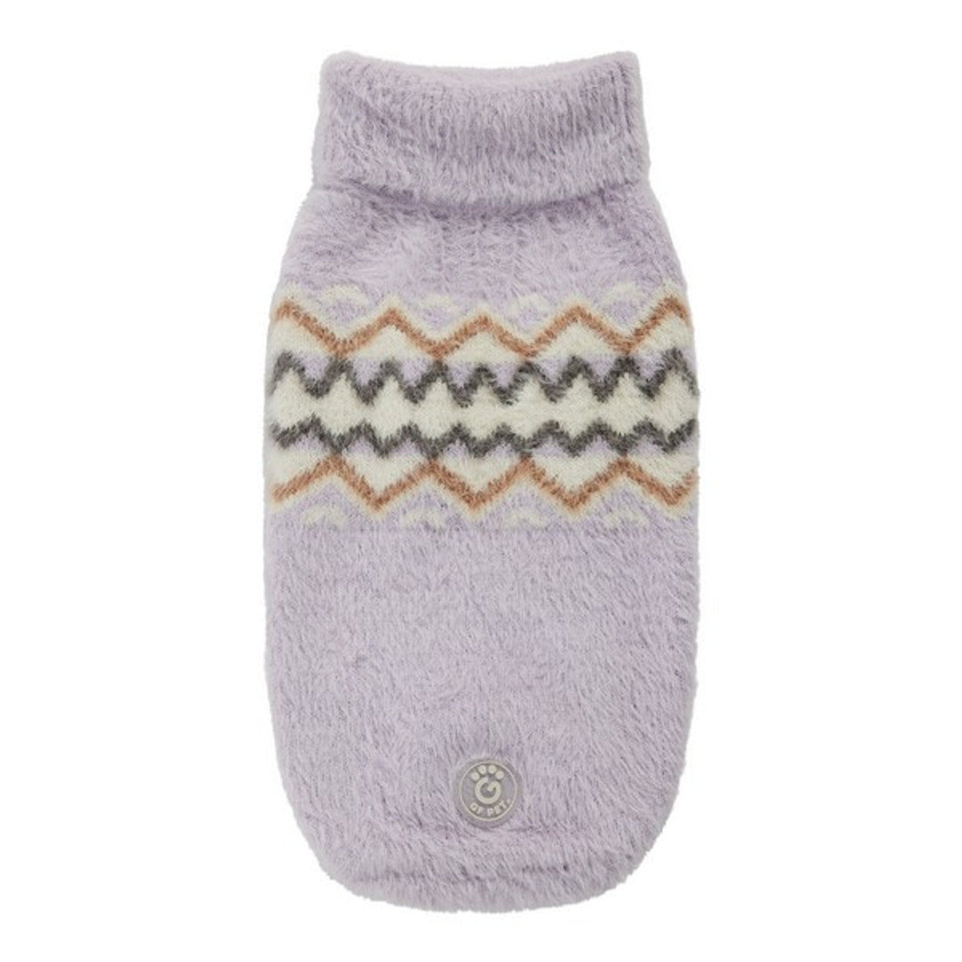 GF Pet Fuzzy Sweater Lavender