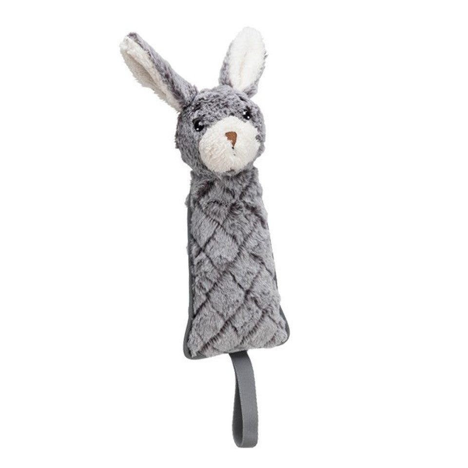 House Of Paws Rabbit Plush Dog Toy Thrower
