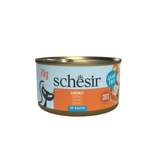 Schesir Grill Wholefood Cat Can Sardines 70g x 12