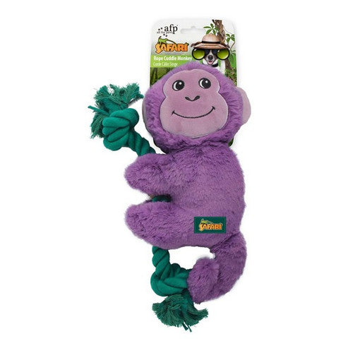 All For Paws Safari Rope Cuddle Monkey