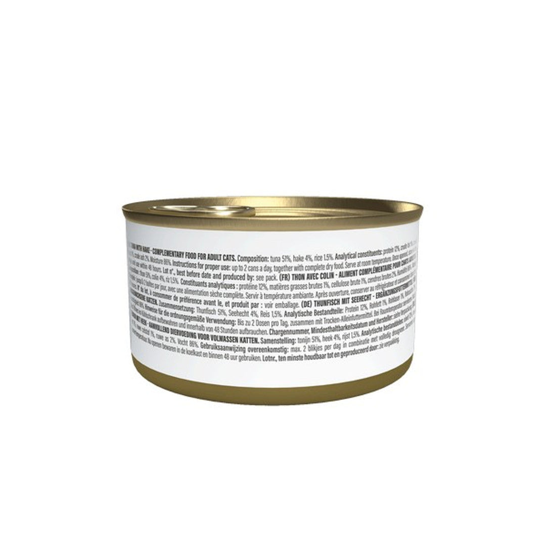 Schesir Tuna with Hake In Jelly Complements 70g x 12