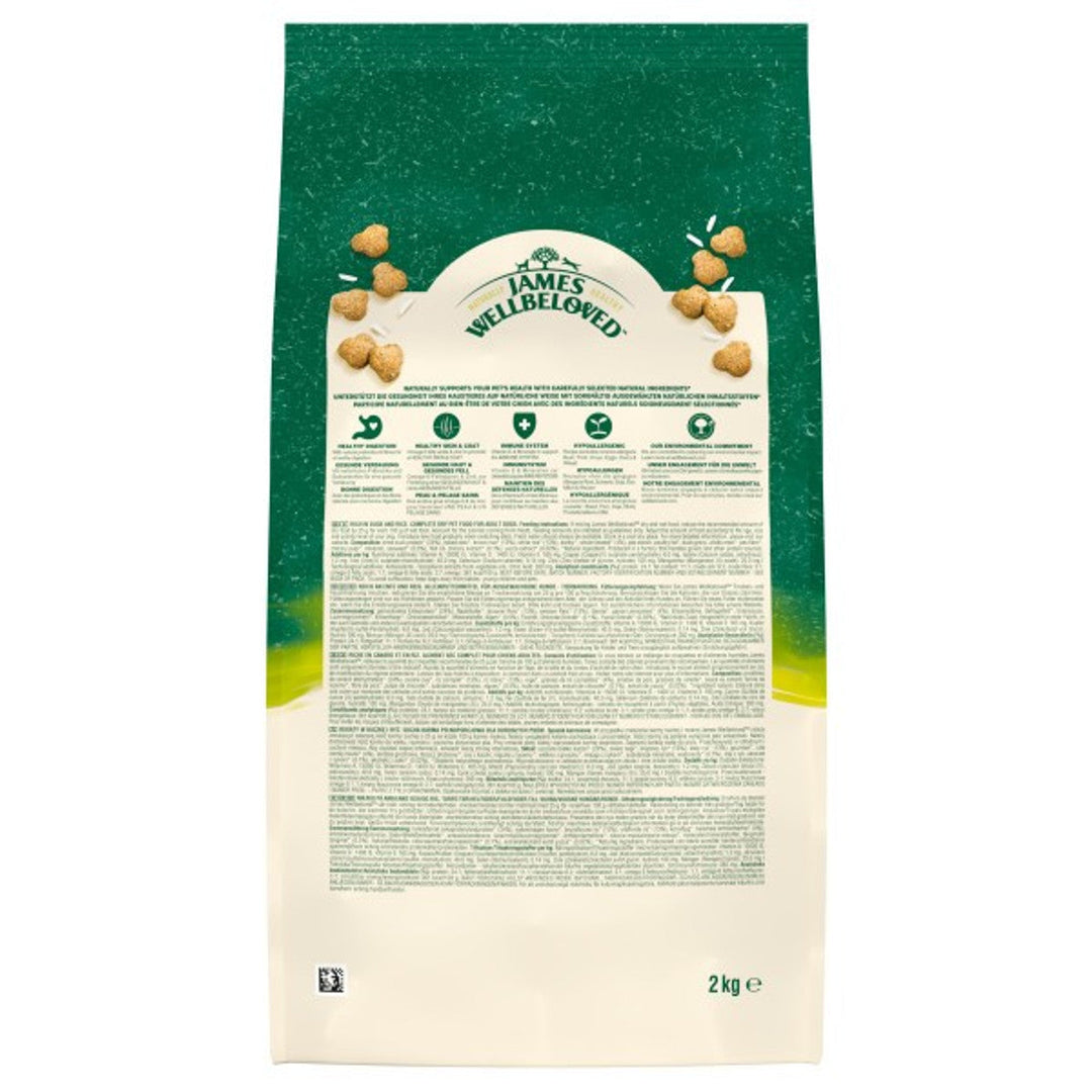 James Wellbeloved Adult Dog Duck & Rice 2Kg
