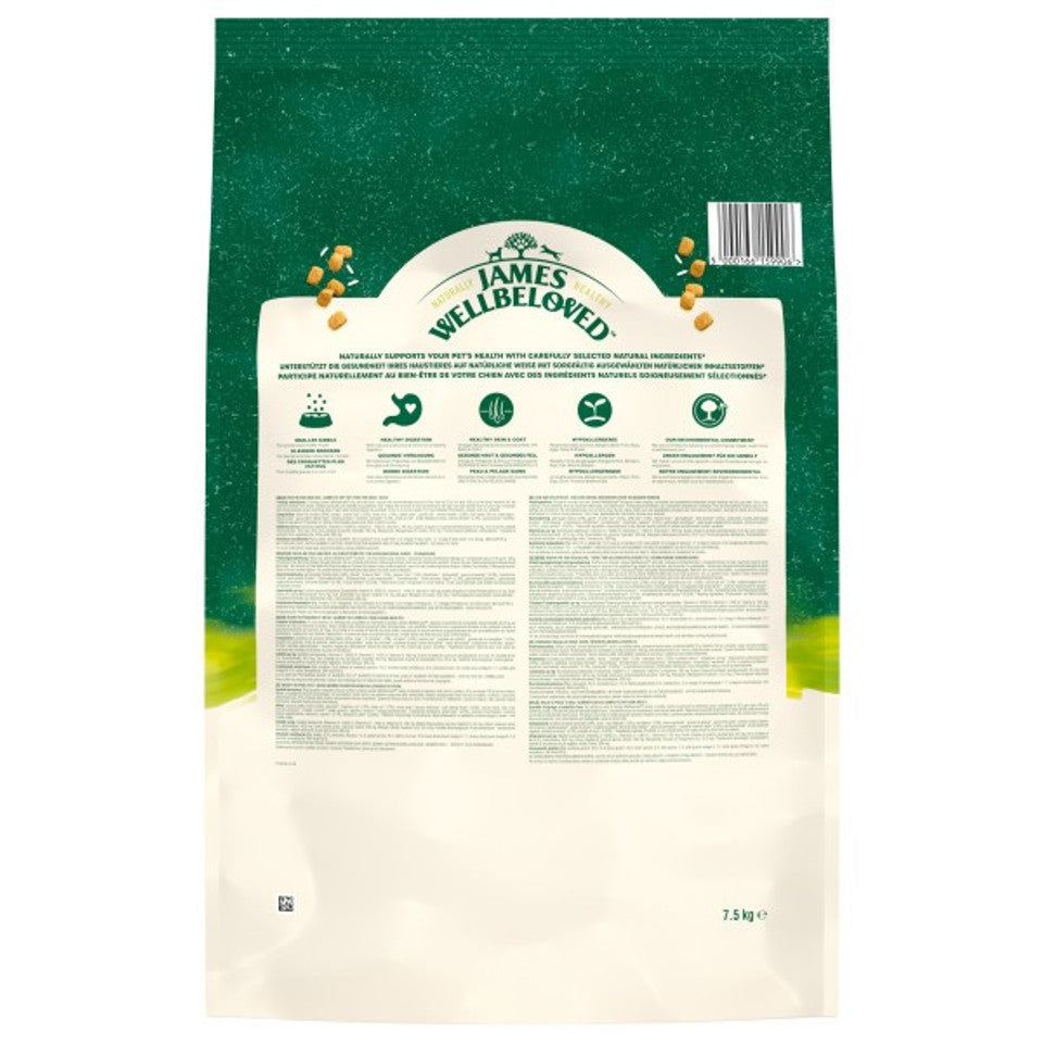 James Wellbeloved Adult Small Breed Fish & Rice 7.5kg