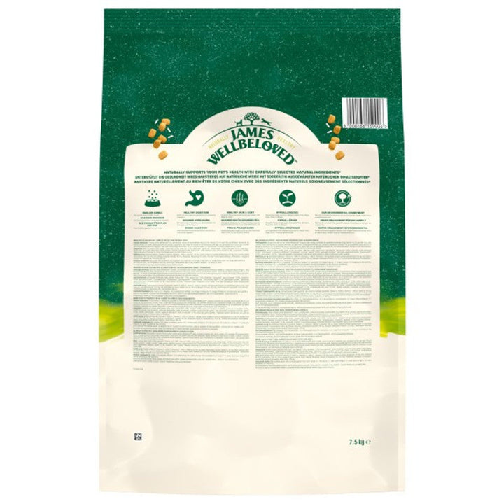 James Wellbeloved Adult Small Breed Fish & Rice 7.5kg