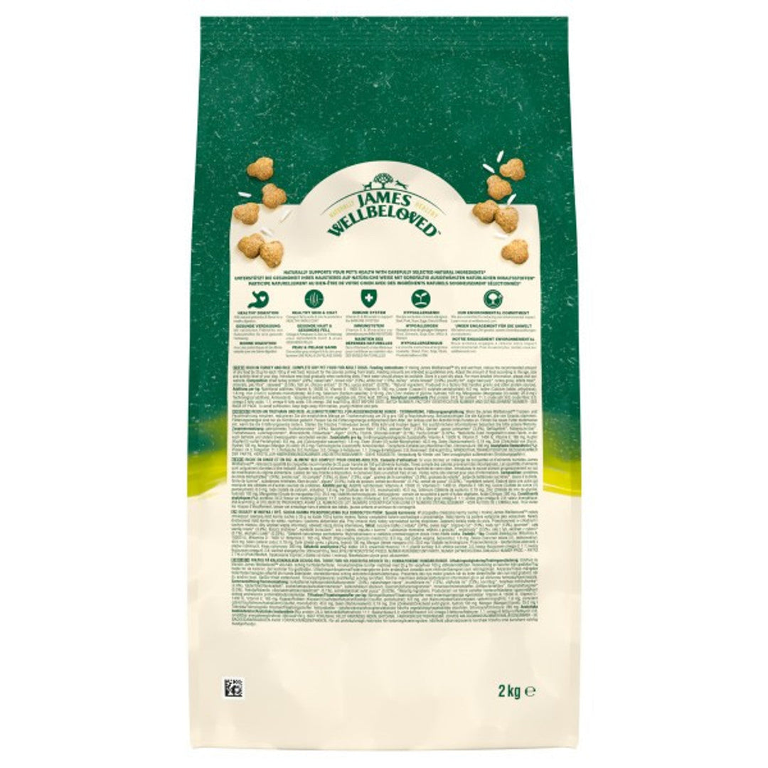 James Wellbeloved Adult Dog Turkey & Rice 2Kg
