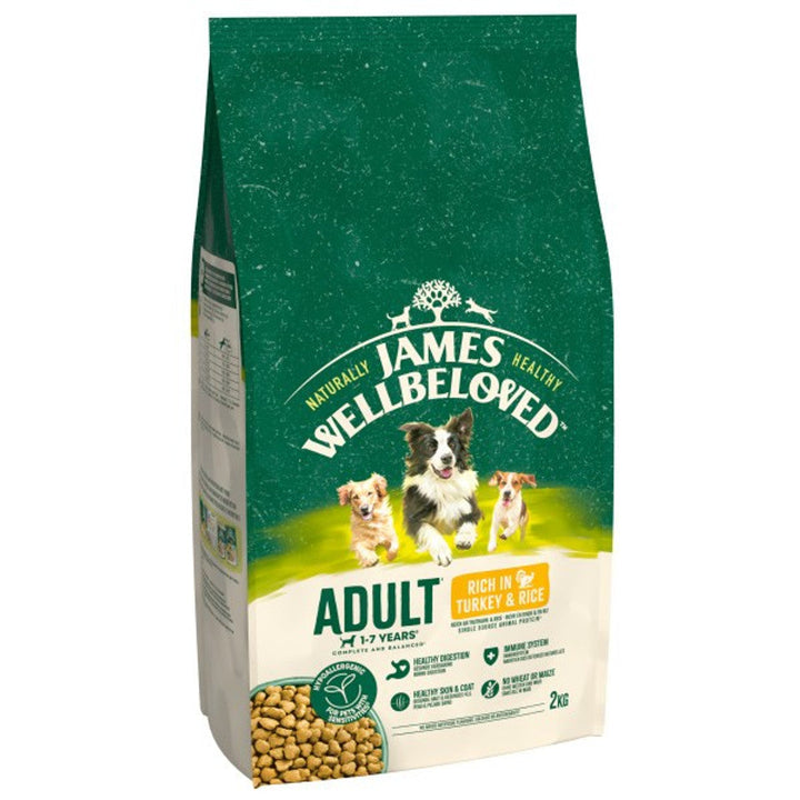 James Wellbeloved Adult Dog Turkey & Rice 2Kg