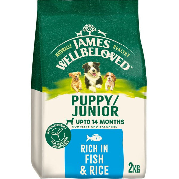 James Wellbeloved Dog Puppy Fish & Rice 2Kg