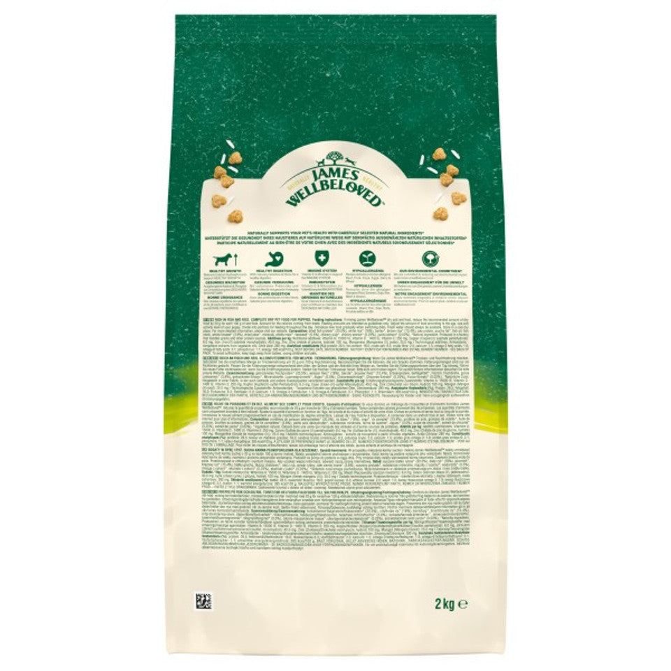 James Wellbeloved Dog Puppy Fish & Rice 2Kg