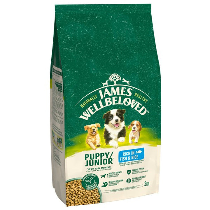 James Wellbeloved Dog Puppy Fish & Rice 2Kg