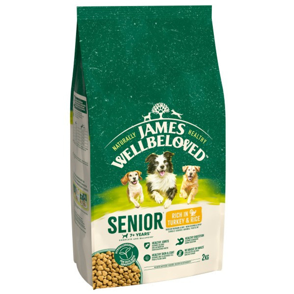 James Wellbeloved Senior Dog Turkey & Rice 2Kg