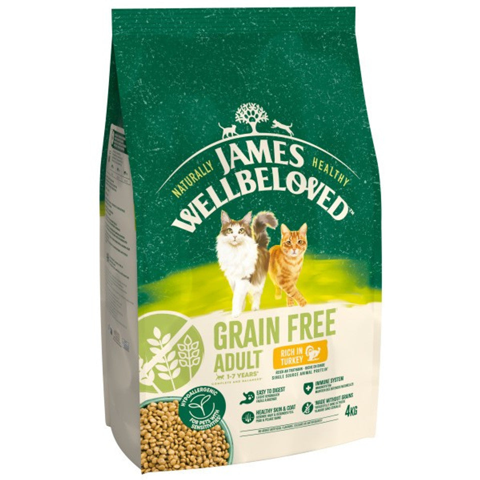 James Wellbeloved Grain Free Cat Adult Turkey