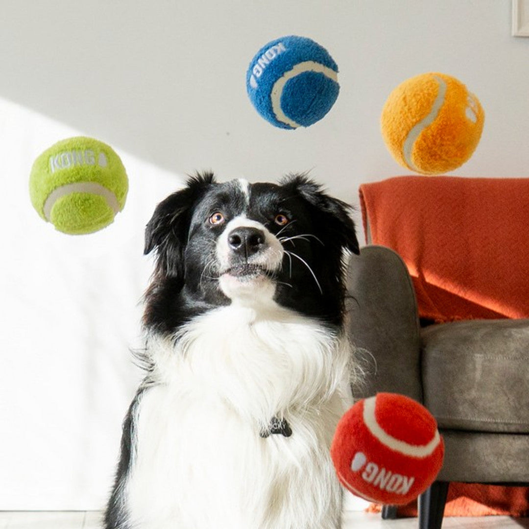 KONG Sport Softies Balls 3pk Assorted Medium