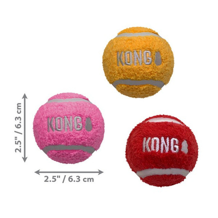 KONG Sport Softies Ball Assorted Colours Medium