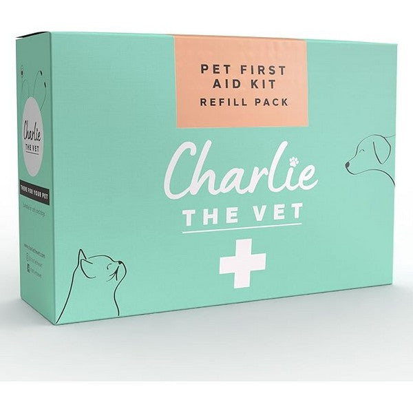 Charlie The Vet Pet First Aid Kit Refill Pack and Wound Management Kit