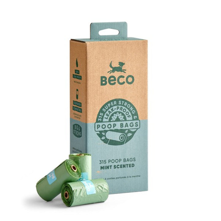 Beco Mint Scented Poop Bags  315's