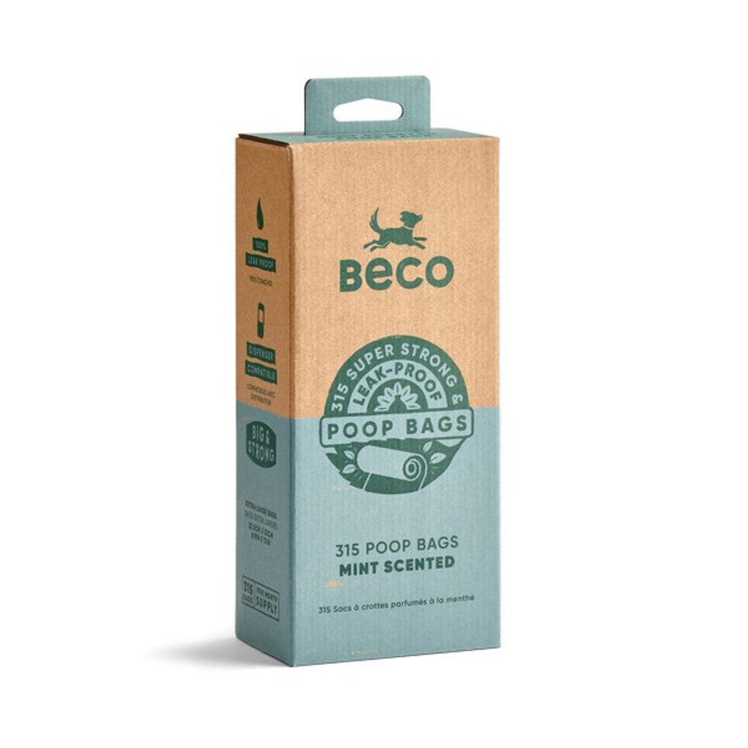 Beco Mint Scented Poop Bags  315's