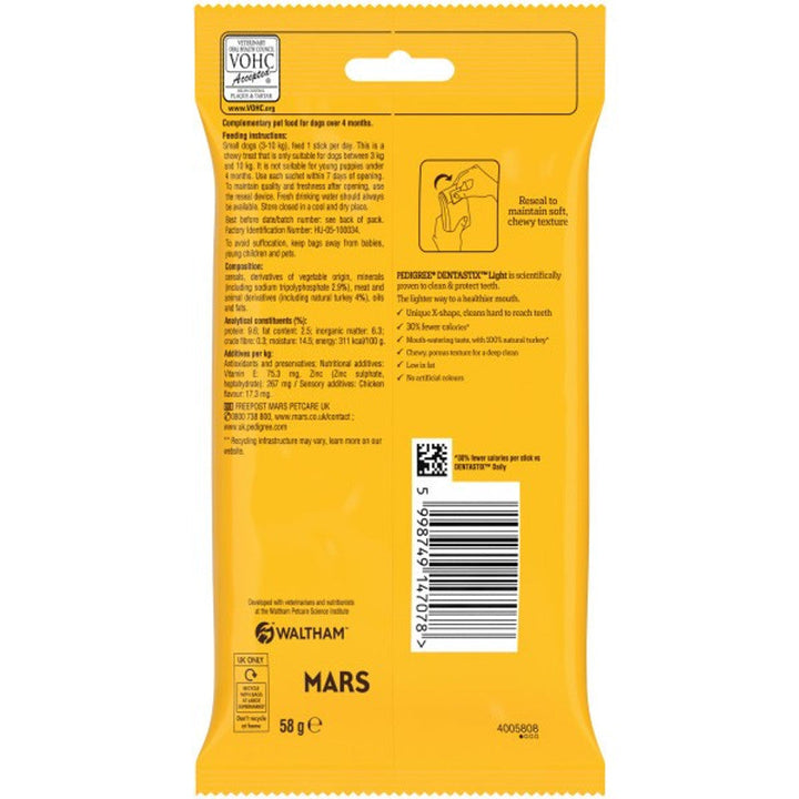 Pedigree Dentastix Light Small Dog 7Stk