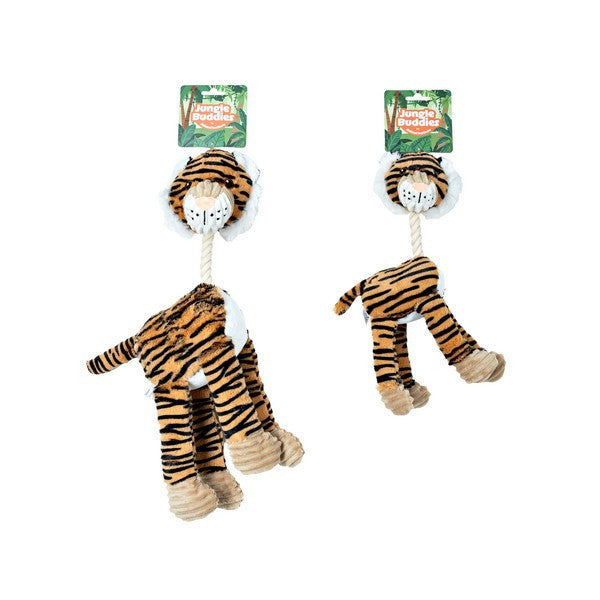 Animal Instincts Jungle Buddies Plush Tiger Toy