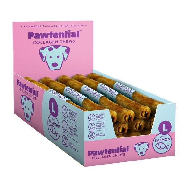 Pawtential Collagen Chew Salmon Flavour Large 110g