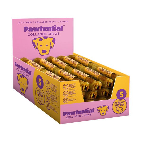 Pawtential Collagen Chew Peanut Flavour Small 36g
