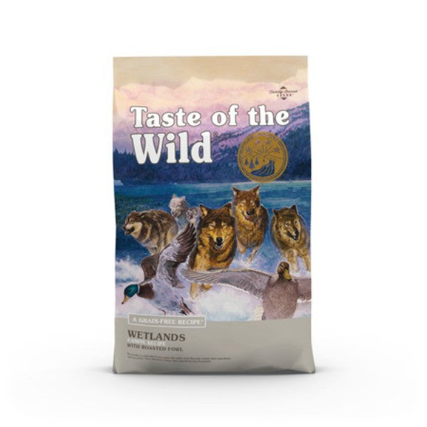 Taste Of The Wild Wetlands Canine Formula Grain Free Dry Dog Food 5.6kg