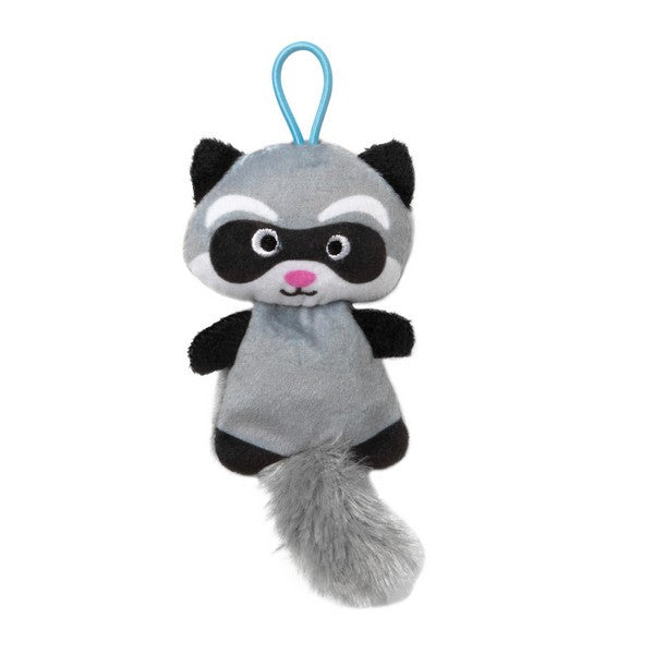 Mad Cat Slingshot Critters Raccoon Catnip Plush Toy