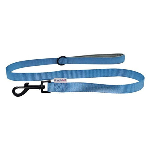 HugglePets Padded Lead Blue