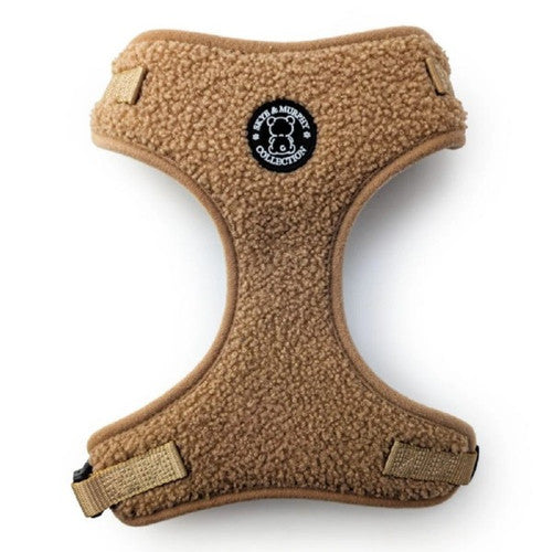 HugglePets Skye & Murphy Teddy Dog Harness Caramel