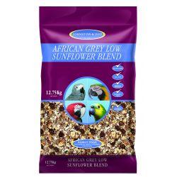 Johnston & Jeff Low Sunflower For African Greys 12.75kg - Ormskirk Pets