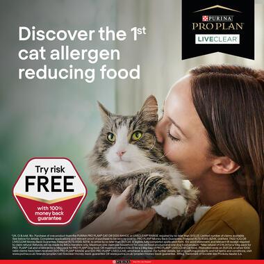 Pro Plan Live Clear Sterilised 7+ Adult Dry Cat Food Turkey 2.8Kg - Ormskirk Pets