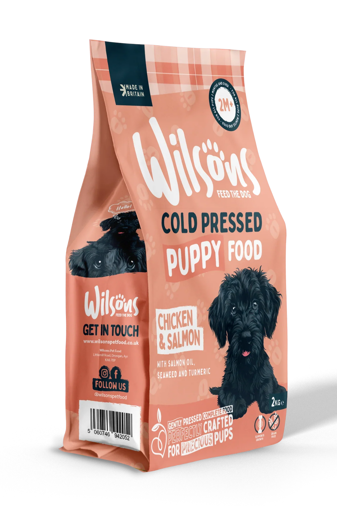 Wilsons Puppy Dry Cold Pressed Dog Food