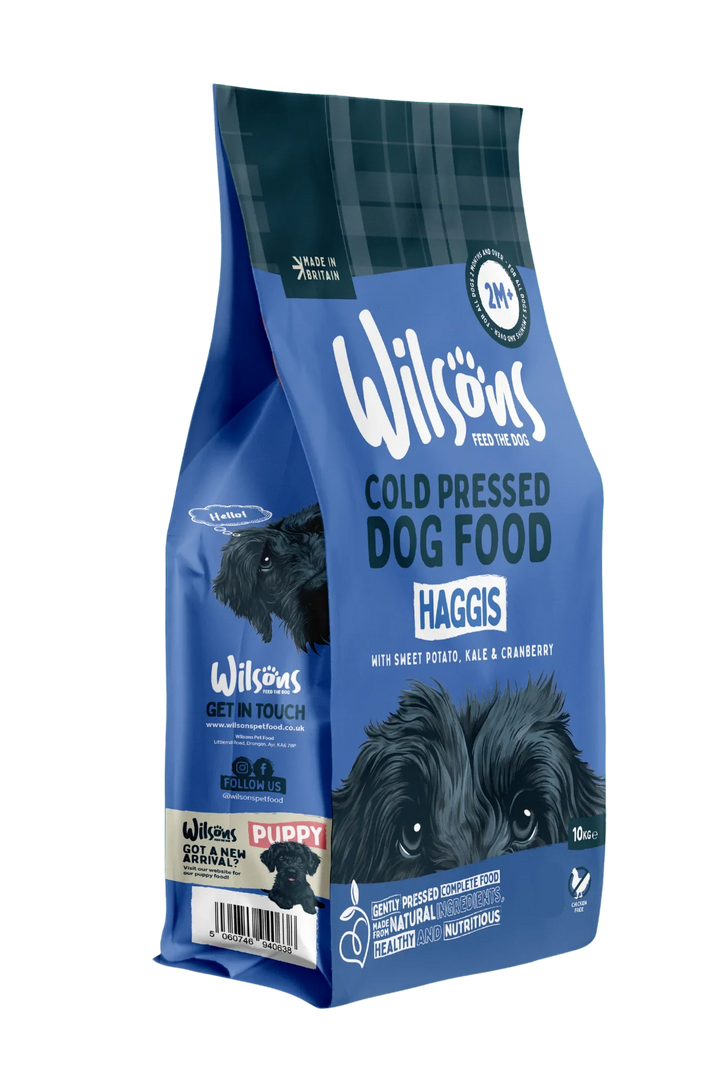 Wilsons Haggis Dry Cold Pressed Dog Food