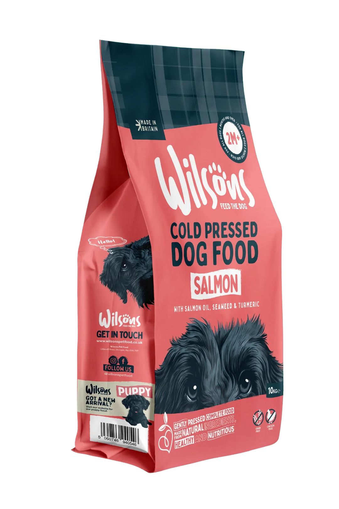 Wilsons Salmon Dry Cold Pressed Dog Food