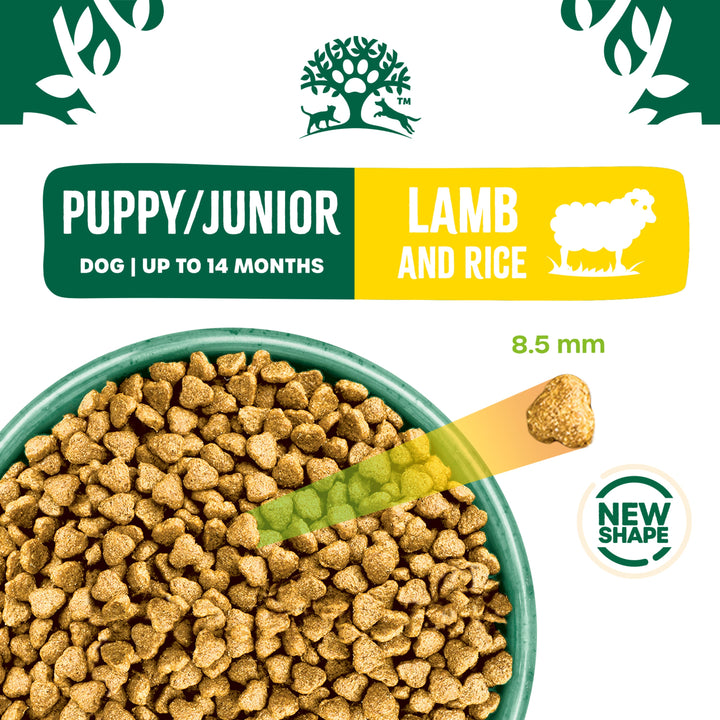 James Wellbeloved Dry Dog Puppy/Junior Lamb & Rice 15kg