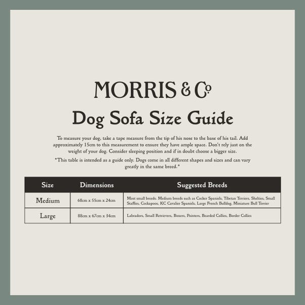 William Morris Strawberry Thief Pet Sofa
