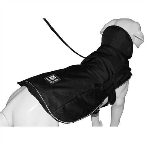 Danish Design Dog Coat 2in1 Black Harness 25cm 25cm