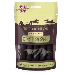 Hypoallergenic Grain Free Chicken Sausages 100g
